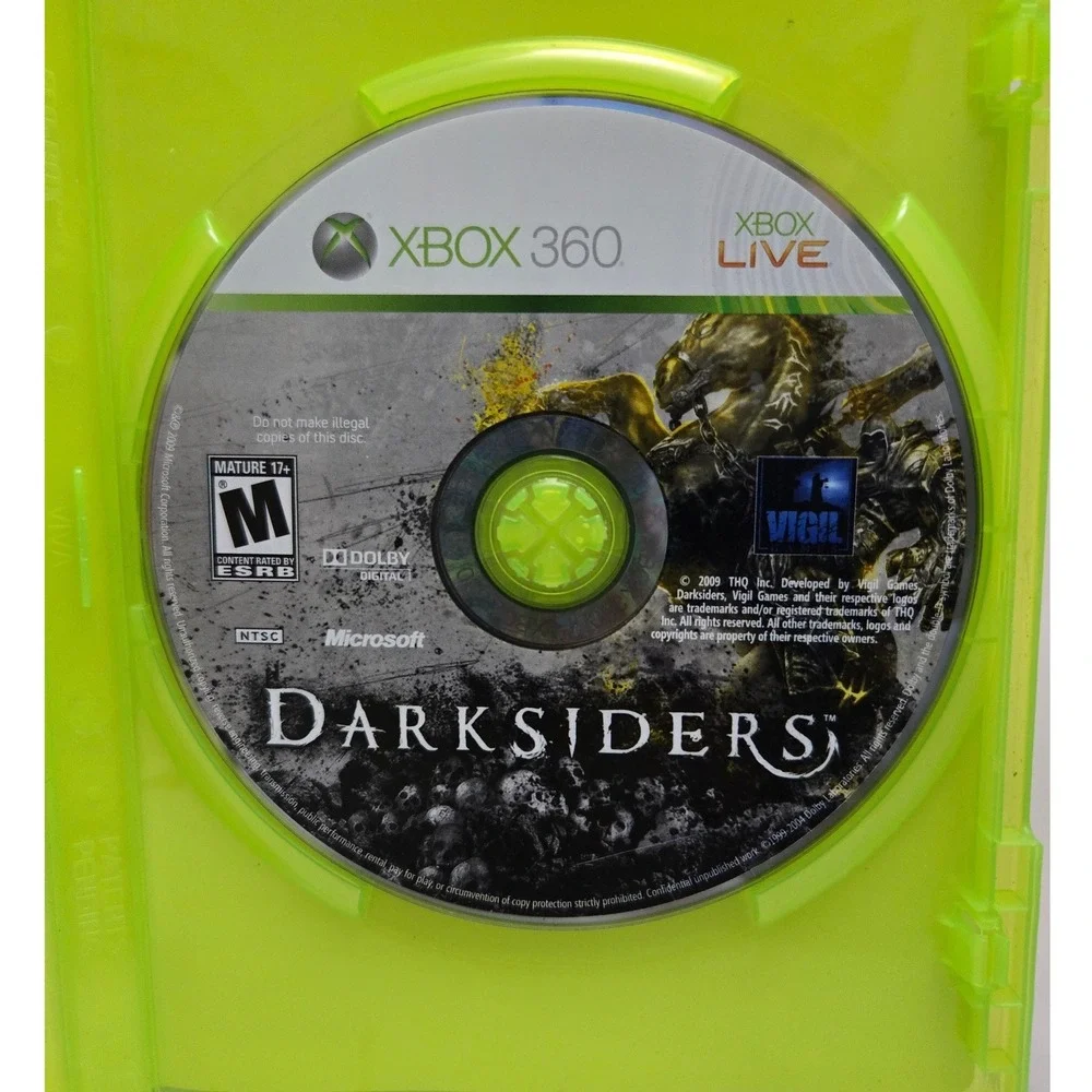 Darksiders - Microsoft Xbox 360, 2010‎ - Complete CIB W/ Manual Tested & Working